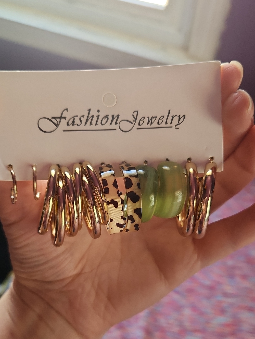 Fashion Jewelry 5 Earrings *A4